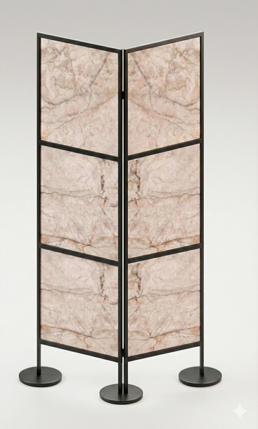 Présentoir Modulaire Métallique — Système d'Exposition Rapide